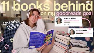 catching up on my goodreads goal ⭐️ reading vlog mini books blind date with a book amp more [upl. by Arval]