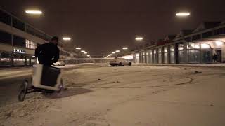 Butchers amp Bicycles  MK1 making donuts in the snow [upl. by Ahtar]