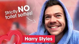 Harry Styles talks Meeting Fans in Saunas 2020 Tour and Saturday Night Live [upl. by Luci915]