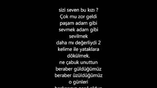 HOSCAKAL  KIZIN SESE DIKKAT  LYRICS  SÖZLERI [upl. by Nalad]