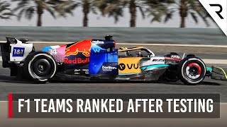 Ranking the teams after 2022 F1 testing [upl. by Kcajyllib]