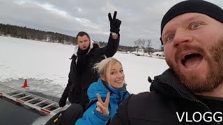 Vinterbad med Teamet Vlogg [upl. by Dadirac372]