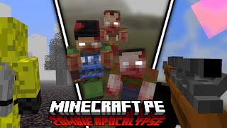 Best Zombie Apocalypse Addons For MCPE 120 [upl. by Killen]