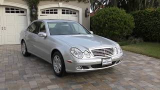 2005 Mercedes Benz E320 CDI Turbo Diesel Review and Test Drive by Bill  Auto Europa Naples [upl. by Ahsel]