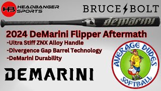 Hitting with the 2024 DeMarini Flipper Aftermath USA  Average Dudes Softball Slowpitch Bat Review [upl. by Cullie]