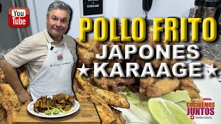 Como hacer un POLLO FRITO JAPONES  KARAAGE [upl. by Hukill]