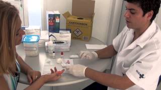 TeÌcnica de RealizacÌ§aÌƒo dos Testes RaÌpidos de HIV e Sifilis 720p [upl. by Betteanne]