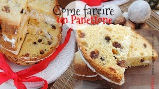 Tutorial come farcire un panettone [upl. by Airahcaz]