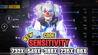 NEW UPDATE 30🔥BEST SENSITIVITY  CODE AND BASIC SETTING PUBG MOBILE 2024🔥60FPS5FinggerGyro On [upl. by Ecahc]