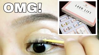 ICONSIGN LASH LIFT UPGRADED VERSION  DIY Lash Lift Tutorial [upl. by Mitchiner]