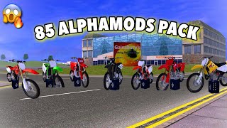 MX BIKES 85 ALPHAMODS COMPLETE PACK  85cc STREET TYRES DOWLOAD THIS BIKES ARE INSANE😱🔥 [upl. by Bible233]