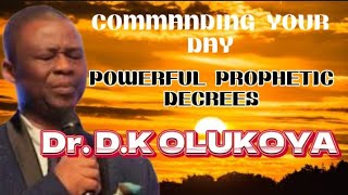 COMMAND YOUR MORNING  PRAYER SESSION WITH Dr DK OLUKOYA [upl. by Aiem]