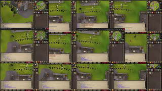 Making Cannonballs on 12 Accs for 1h Moneymaking  OSRS [upl. by Coffey]