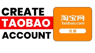 How to create account on Taobao  Register taobao account 2024 Updated [upl. by Agnew]