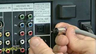 How to Connect an HDTV to Your Sound System or Home Theater For Dummies [upl. by Alac]