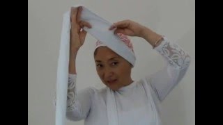 Tutorial turbante dama Yoga Kundalini [upl. by Rinee495]