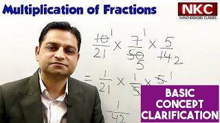 Multiplication of Fraction  Concept Clarification  Solve within Seconds Very Interesting [upl. by Annoj715]