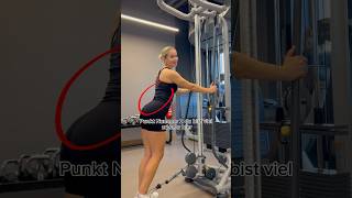 Kickbacks Fehler kickbacks potraining krafttraining gym fitnesstipps [upl. by Denyse]