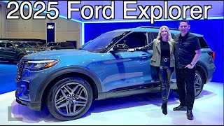 2025 Ford Explorer first look  Vastly improved interior [upl. by Edobalo]