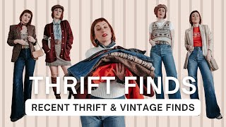 Thrift amp Vintage Finds Christian Dior Ralph Lauren Sezane Mango JCrew Part 1 [upl. by John]