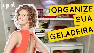 Aprenda a organizar a geladeira  Dica de Organização  Micaela Góes [upl. by Nakada554]