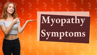 How do you know if you have statininduced myopathy [upl. by Gnoc156]