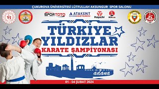 TÜRKİYE YILDIZLAR KARATE ŞAMPİYONASI  6TATAMİ [upl. by Rosene307]