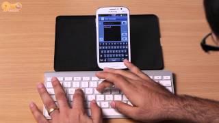 Connecting a bluetooth keyboard to Samsung Android [upl. by Haliled]