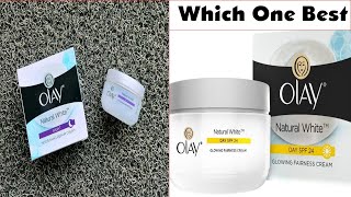 Olay Natural White glowing Fairness Cream Review  Day Cream [upl. by Oninrutas490]