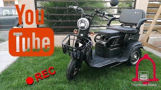 Montaj Tricicleta ElectricaAssembly of Electric Tricycle 2021 [upl. by Yenittirb359]