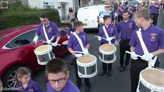 Royal Hillsborough Protestant Boys No2  Braniel Loyals Parade  Braniel Estate  070924 4K [upl. by Carrew756]