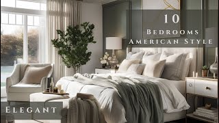 American style Bedroom interior design ideas  Modern Master bedroom makeover decorating ideas [upl. by Sheley77]