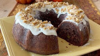 PERSIMMON BUNDT CAKE [upl. by Cassady]