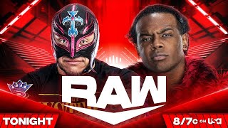 WWE Raw Rey Mysterio VS Xavier Woods Full Match [upl. by Ackerley]