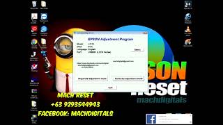 Reset Epson L3110 [upl. by Ihel]