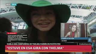 Caso Juan Darthés habló una compañera de Thelma Fardín en Patito Feo  Café de la tarde [upl. by Nancie]