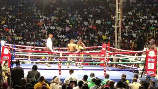 Majid Yakubu Vs Afri Ca Light Weight [upl. by Nerrot]