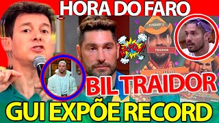 No Hora do Faro🔥Victor DETONA Bil Gui Araújo EXPÕE Erro GRAVE da RECORD  A FAZENDA 13 [upl. by Eidualc829]