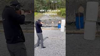 Using ww2 Mauser in competition ww2 kar98 mauser ipscshooting uspsa airsoft norway [upl. by Natalie]