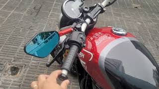 Triumph Speed 400  Sobre os retrovisores dica [upl. by Ashley]