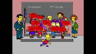 The Simpsons Virtual Bart Super Famicom  Japanese Prototype Part 6  END [upl. by Artapoelc]