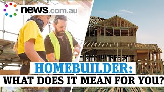 HomeBuilder What it is and how it works [upl. by Lahey514]