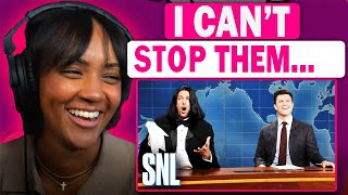 FIRST TIME REACTING TO  Weekend Update Opera Man Returns  SNL [upl. by Gisela]