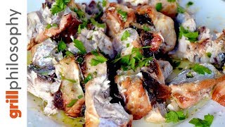 ΨΑΡΙ ΠΑΛΑΜΙΔΑ ΣΟΥΒΛΑΚΙ  Bonito fish skewers [upl. by Sone]