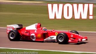 Ferrari F1 V10 vs V12 EPIC Sounds [upl. by Anegroeg]