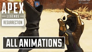 Wattson Heirloom Animations Showcase Apex Legends Raiders Event [upl. by Erlewine]