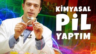 Kimyasal Pil Yaptım [upl. by Meredeth]