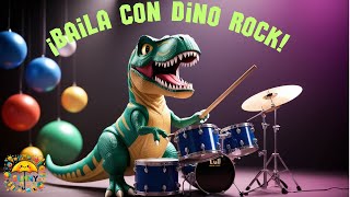 Dino Rock ¡La Banda de Dinosaurios que te Hará Bailar  Canciones Infantiles Animadas [upl. by Norrad]