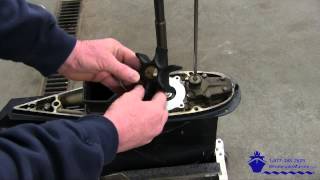 How to Replace the Water Pump on a Johnson Evinrude 85300hp Outboard [upl. by Norda575]