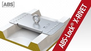 Absturzsicherung Anschlagpunkt Sandwich Trapezblech ABS Lock XRivet [upl. by Ydoow]